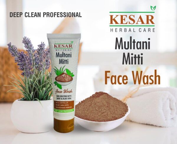 Kesar Multani Mitti Face Wash (100 Ml  Baby