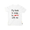 Customized Baby Full and Half Shirt - Print Your Kids Name/ Picture On Custom Printed T Shirt. 