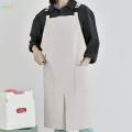 Kitchen Apron Dishwashing Apron Bib Apron for Restaurant Grilling Uniform. 