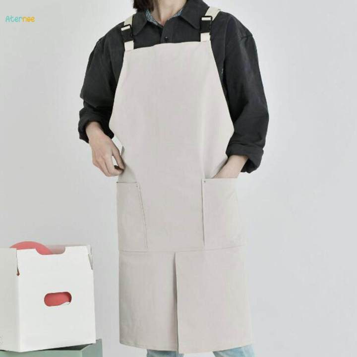 Kitchen%20Apron%20Dishwashing%20Apron%20Bib%20Apron%20for%20Restaurant%20Grilling%20Uniform%20-%20Image%204