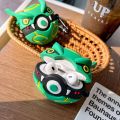 Yuthorite Cartoon cracked empty seat airpods pro Apple Bluetooth 2/3 generation headphone shell Pokémon protective cover suitable for anti-fall. 