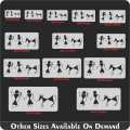Warli & Ancient Art Reusable Stencil for Canvas and wall painting. 