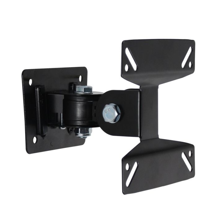 LCD Stand Wall Mount LED Bracket Wall Bracket Tilt Swivel TV Bracket for 14 to 24 inches Revolving Moving