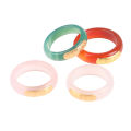 Imitation Jade For Men Women Couple Ring Classic StyleLuxury Fine Gift superman. 