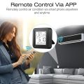 Smart IR Remote Control - with Temperature and Humidity Sensor - Smart WiFi IR Remote Control Universal Compatible with Alexa and Google Assistant - for TV Air Conditioner Infrared Devices. 