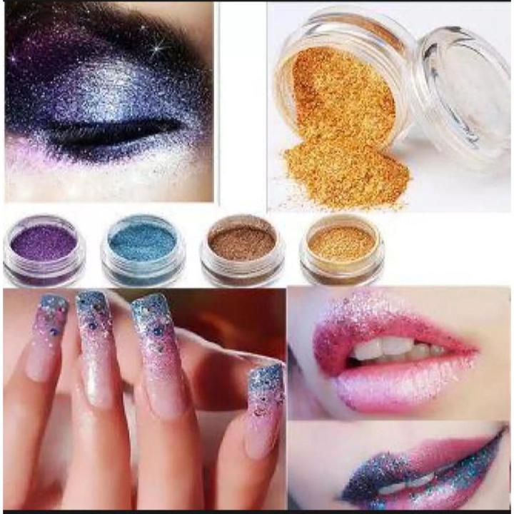 Pack Of 12 - Dusty Glitter Eyeshadows