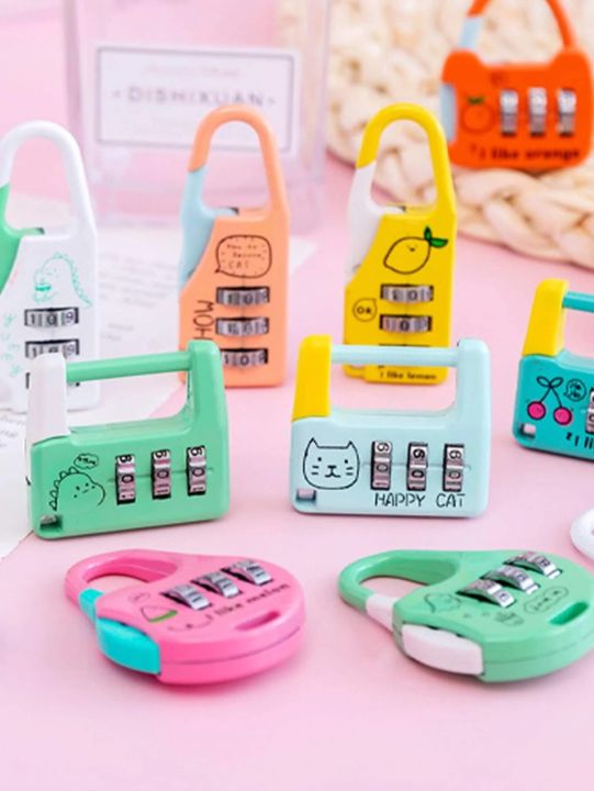 Mini%20Cute%20Cat%20Pattern%20Resettable%203%20Digit%20Combination%20Travel%20Luggage%20Suitcase%20Code%20Lock,%20Random%20Color,%20Fancy%20Stationary%20-%20Image%202