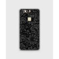 Huawei P9 Cover in Hybrid Soft Case coverBlack Pattern - 1 cover 2024. 