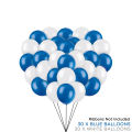 60 Pcs Solid Latex 12 inch Round Child Theme Colors Helium Ballons For Birthday Party,  Baby Shower, Party Decor Available in Pack of 60 Pcs. 