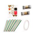 1 Set Wrapping Paper Eco-friendly Smooth Surface Art Paper DIY Adorable Gift Wrapping Paper for Party. 