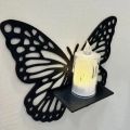 Decorative Butterfly Wall Shelf, Decoration Candlestick, Wall Décor Ideas, Wooden Wall Shelves  butterfly wooden wall art select pieces with choice. 