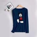 MICKEY  ROUND NECK FULL SLEEVES PRINTED T-Shirt. 