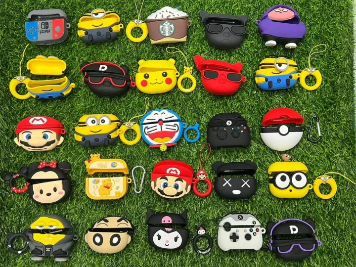 Cute%203D%20Cartoon%20Silicone%20Case%20Cover%20for%20Wireless%20Earbuds%20Pro%20&%20Pro%202%20Style%20-%20Image%202