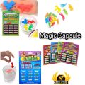 Amazing Grow Capsules pack of 12Capsules Growing Animals Capsules Water Growing Toys Dinosaur Sea Wild Farm Mermaid Unicorn Creature Capsules Sea Animals, Toys for Boys Girls Play. 