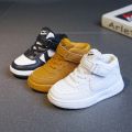 Children's high-top sneakers baby shoes toddler walking cute panda child. 