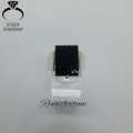 Black Aqeeq Stone Ring , Natural Black Agate Ring , 925 Silver Ring With Black Onyx. 