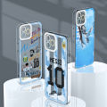 Jizetin for Vivo Y03 Y18 Y18e Back Cover Crystal Transparent Football Star For Boys Soft Full Camera Cover Protection Phone Cases. 