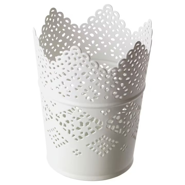 IKEA Candle Holder IKEA Tealight Holder White Color Height 11 cm