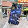 YIWESAN Case For Samsung F62 Case Fashion Oil Painting Design Thin Shockproof Square Edge Silicone Casing Full Lens Cover Camera Protect Cases Softcase. 