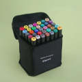 Double Tip Markers ( 2in 1 ) - Set Of 24 - 36 - 48 - 60 - 80. 