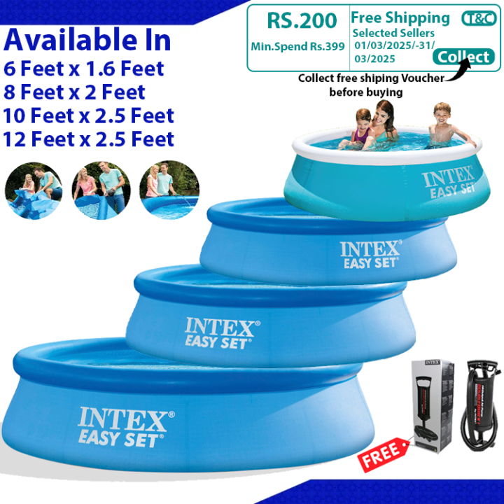 Swimming Pool / swimming pools for kids/INFLATABLE POOL SIZE (6FT-8FT-10FT-12FT)(28101,28106,28120,28130)