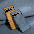 Vantime for Google Pixel 7 Pro Case Soft Pure Leather Slim Matte Back Cover. 