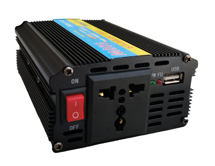 500-Watt Inverter: Convert 12V to 230V DC to AC - High-Power 500-Watt Inverter