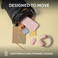 Logitech K380s Pebble Keys 2 Bluetooth Wireless Keyboard - Rose. 