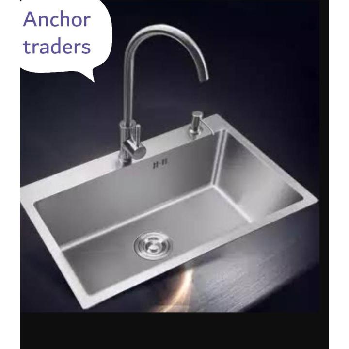 6045 hand made sink bowl with free sink faucet 18x24 inch sink bowl with faucet