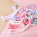 Trending Moving Ear Plush Earmuffs for Kids & Girls – Cute Soft Winter Ear Warmers with Jumping Bunny Ears – Interactive TikTok Style Warm Headband. 