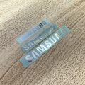 Suitable for Samsung logo metal sticker screen monitor logo sticker computer decoration sticker TV sticker. 