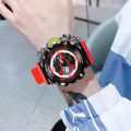 Yesurprise Men Electronic Watch Luxury Waterproof Multi-functional Luminous Sports Wrist Watch. 