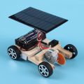 HiStrawberry Assemble Solar Car Creative Inventions Motor Ability Of Children Active Thinking DIY Electronic Kit Technology Toys For Kids. 