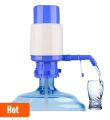 Manual Water Pump Dispenser For 19 liter Water Cans Large - Blue & White. 