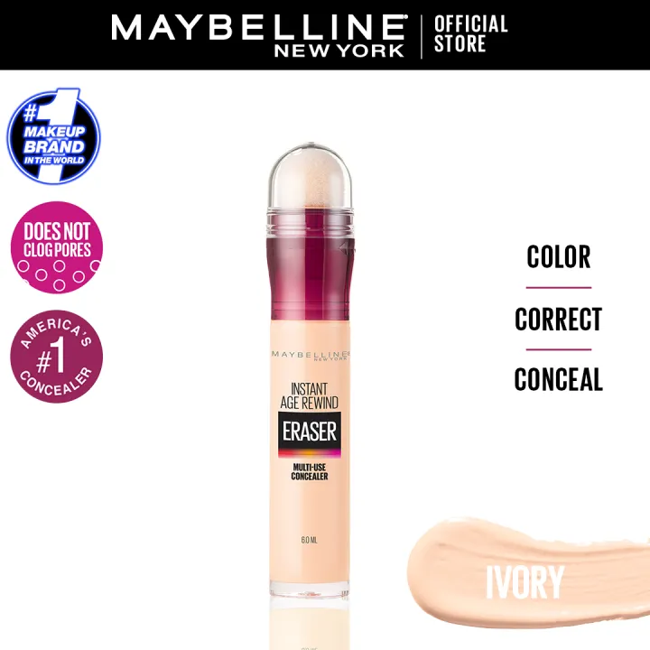 Maybelline%20Instant%20Eraser%2012HR%20Multi-use%202-in-1%20Concealer%20&%20Treatment,%20Full%20Coverage%20-%20100%20Ivory%20-%20Image%205