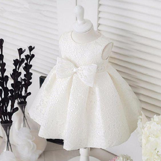 baby girl dress white