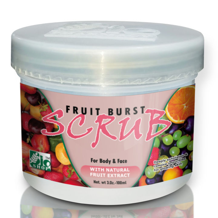 Fruit%20Burst%20Scrub%20Bio%20Shop%E2%84%A2%20Body%20&%20Face%20Scrub%20Suitable%20for%20All%20Type%20Skin%20suitable%20for%20both%20Men%20&%20Women%20%7C%20Mix%20Fruit%20Scrubs%20Remove%20Stretch%20Marks%20-%20Image%203