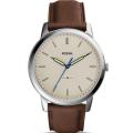 Fossil FS5306 Leather Strap Wrist Watch for Men. 