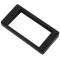 2Pcs Flat Humbucker Pickup Mounting Ring Frame with Guitar / Bass Cylinder Flush Mount Output Jack. 