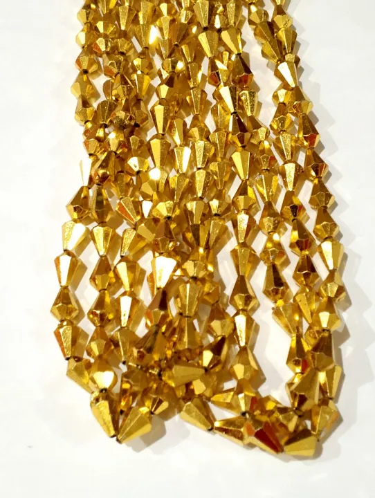 Golden%20Cut%20Drops%20Plastic%20Beads.%20225%20pcs/3%20Strings%20Beads,%20For%20DIY%20Jewelry%20Making,%20Jewelry,%20Dress%20Accessories,%20Crafts,%20and%20Home%20D%C3%A9cor%20-%20Image%207