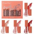 Dragon Ranee 4pcs Fruit Juice Natural Shiny Liquid Blushes set - DR48. 