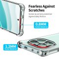 Redmi Note 14 Pro Plus 5G, Transparent with Anti Dust Plugs Shockproof Slim Back Cover Case. 