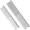 Pet Steel Comb Single Side , Metal Comb For Dogs. 