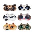 【Footprint】 New Anime Sleep Mask Cotton Sleeping Eye Mask Cute Kids Cartoon Eye Cover Blindfolds Travel Home Eyes Relax Masks Eyepatch. 