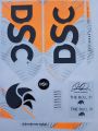 2023 Latest DSC Cricket Bat Stickers | Players Edition Cricket Bats 3D Stickers | Latest Branded Version DSC Fearless ORANGE PURPLE Cricket Bat Sticker | Branded Quality DSC CRUNCH 3D Embossed Cricket Bat Sticker | Best Quality Cricket Bat Stickers. 