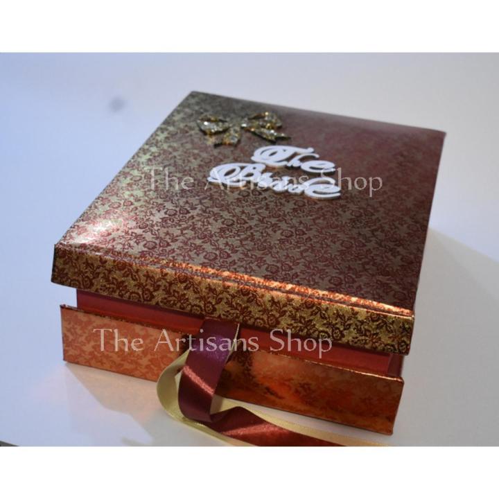 bridal%20dress%20box/%20dress%20box/%20packing%20box/%20gift%20box/%20wedding%20gift%20box/customise%20wedding%20bridal%20box/%20size-%208x7x3%20inch%20-%20Image%202