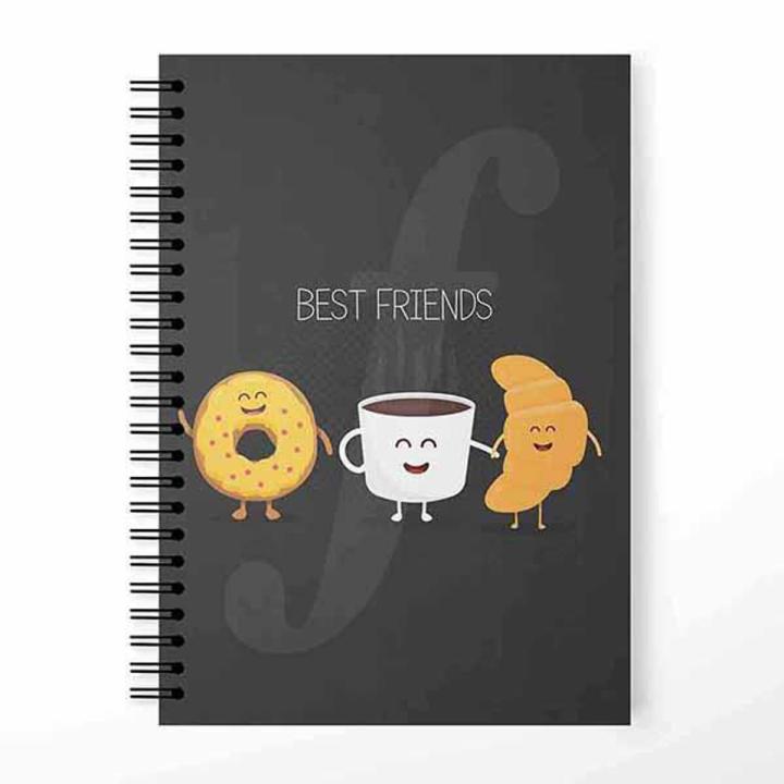 Best Friends design Printed Notebooks Customized Spiral Note books - University Notebooks