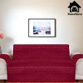 100% Waterproof Standard Size Sofa Cover | Ultrasonic Quilted Cotton Sofnic Punching Sofa Cover| Sofa Slipcover Reversible Sofa Cover Couch Cover Quilted Slipcover Furniture Protector available Medium 14" x 45" Product Includes: 1 Waterproof Quilted Mic. 