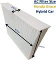 Ac Filter Honda Grace Car Effective 12000 Km Against Dust & Pollen Particles. 