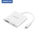 ONTEN Lightning to HDMI + Lightning 1080P Adaptor – OTN-7565. 